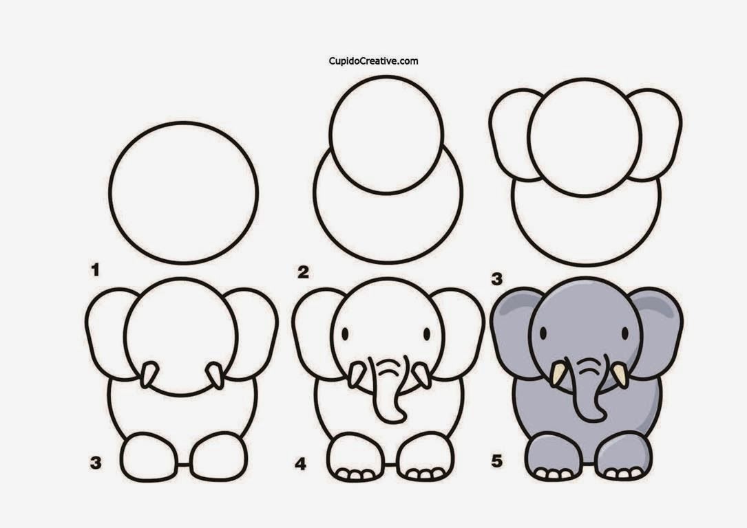 Detail Gambar Gajah Untuk Anak Tk Nomer 7