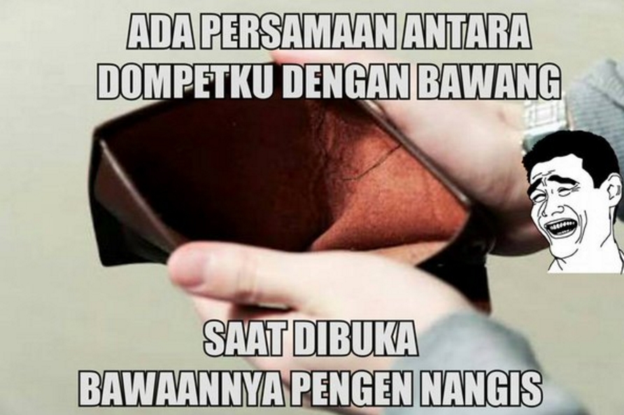 Detail Gambar Gak Punya Uang Lucu Nomer 27