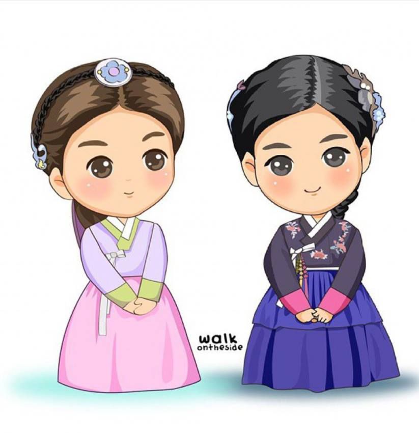 Gambar Galaxy Gambar Animasi Korea Hanbok - KibrisPDR