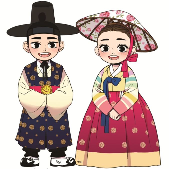 Detail Gambar Galaxy Gambar Animasi Korea Hanbok Nomer 15