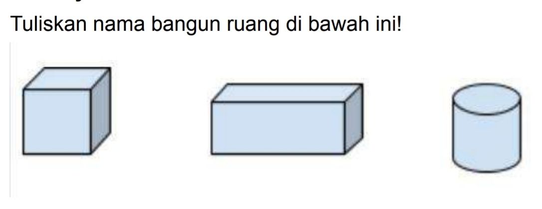 Detail Gambar Gambar Bangun Ruang Dan Namanya Nomer 49