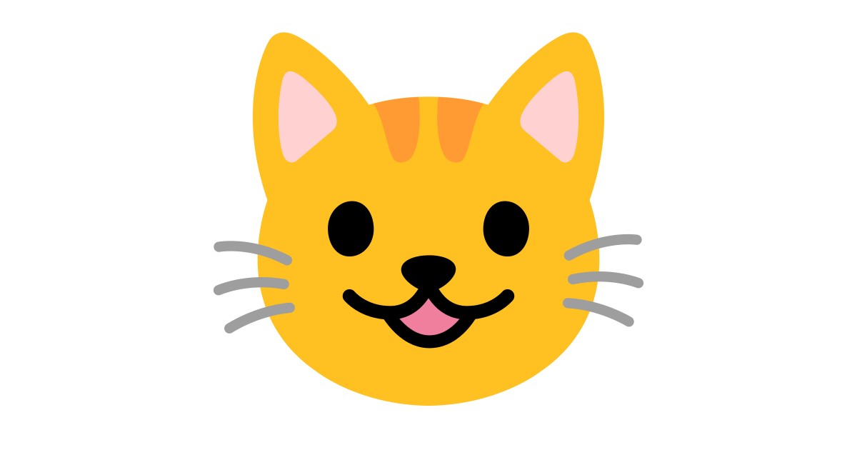 Detail Lachende Katze Emoji Nomer 10