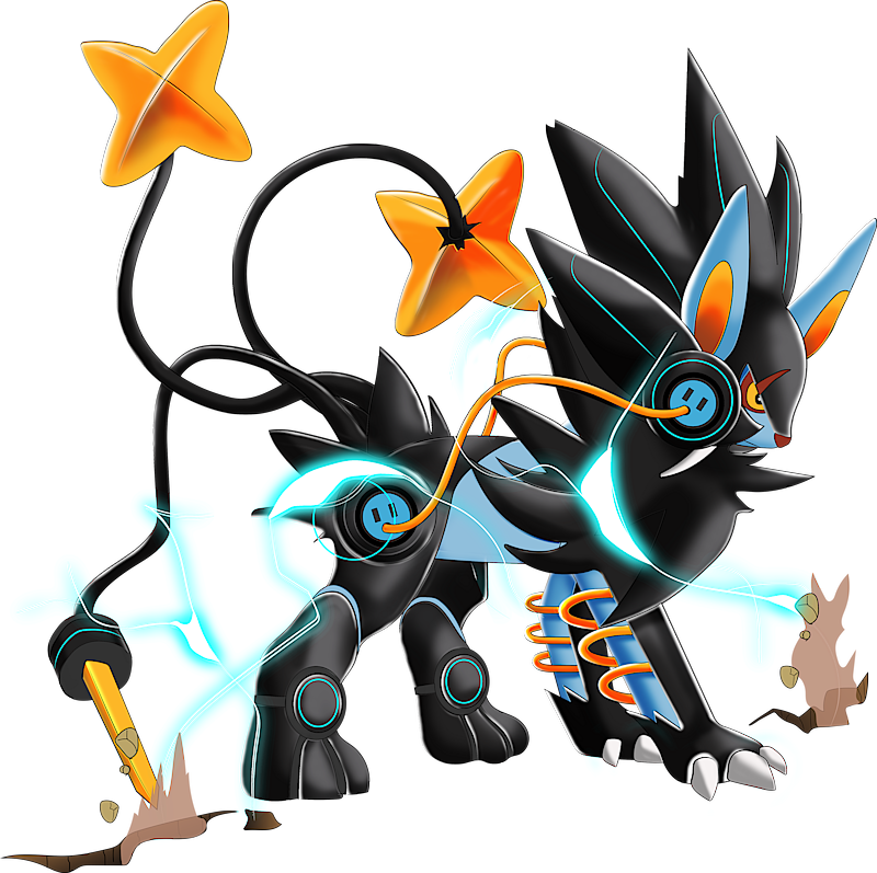 Detail Luxio Pokedex Nomer 14