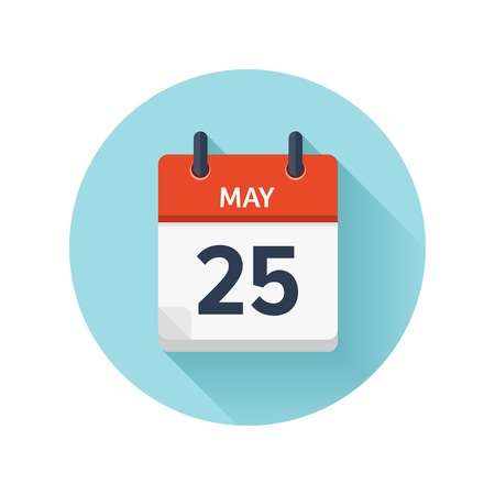 Detail May Month Calendar 2018 Nomer 3
