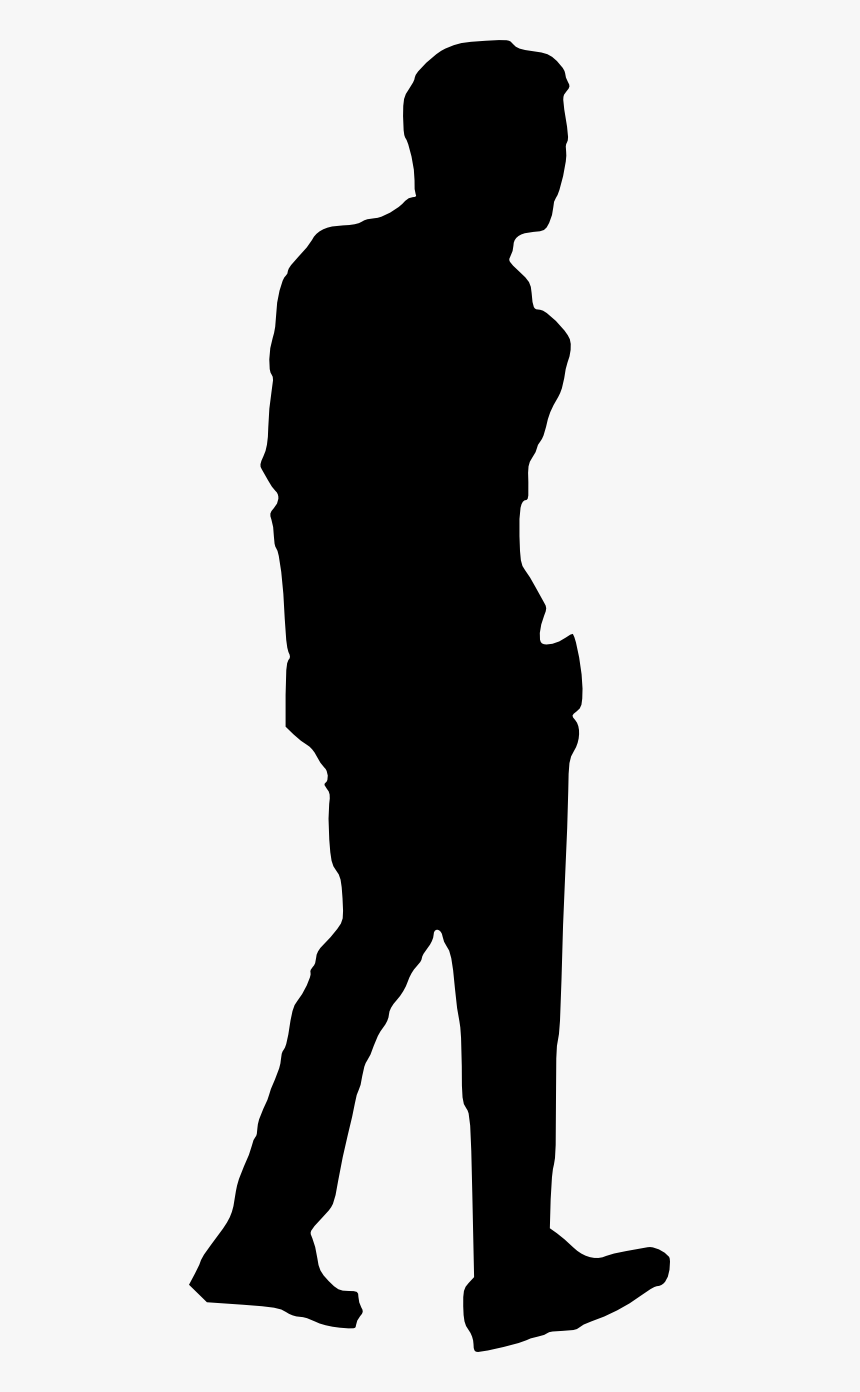 Detail Person Standing Silhouette Nomer 6