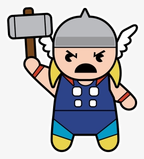 Detail Thor Drawing Nomer 7