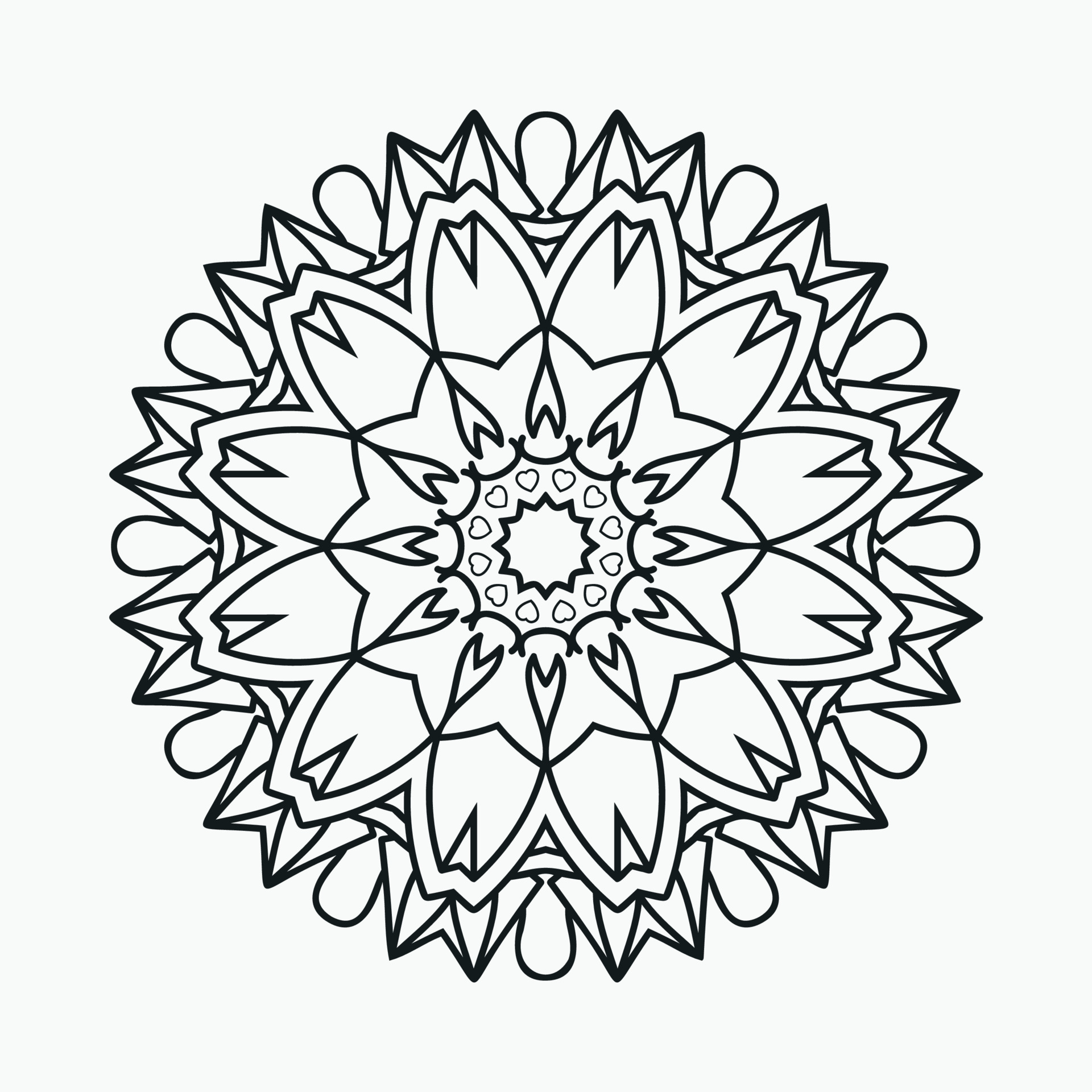 Detail Arabic Ornament Pattern Nomer 7