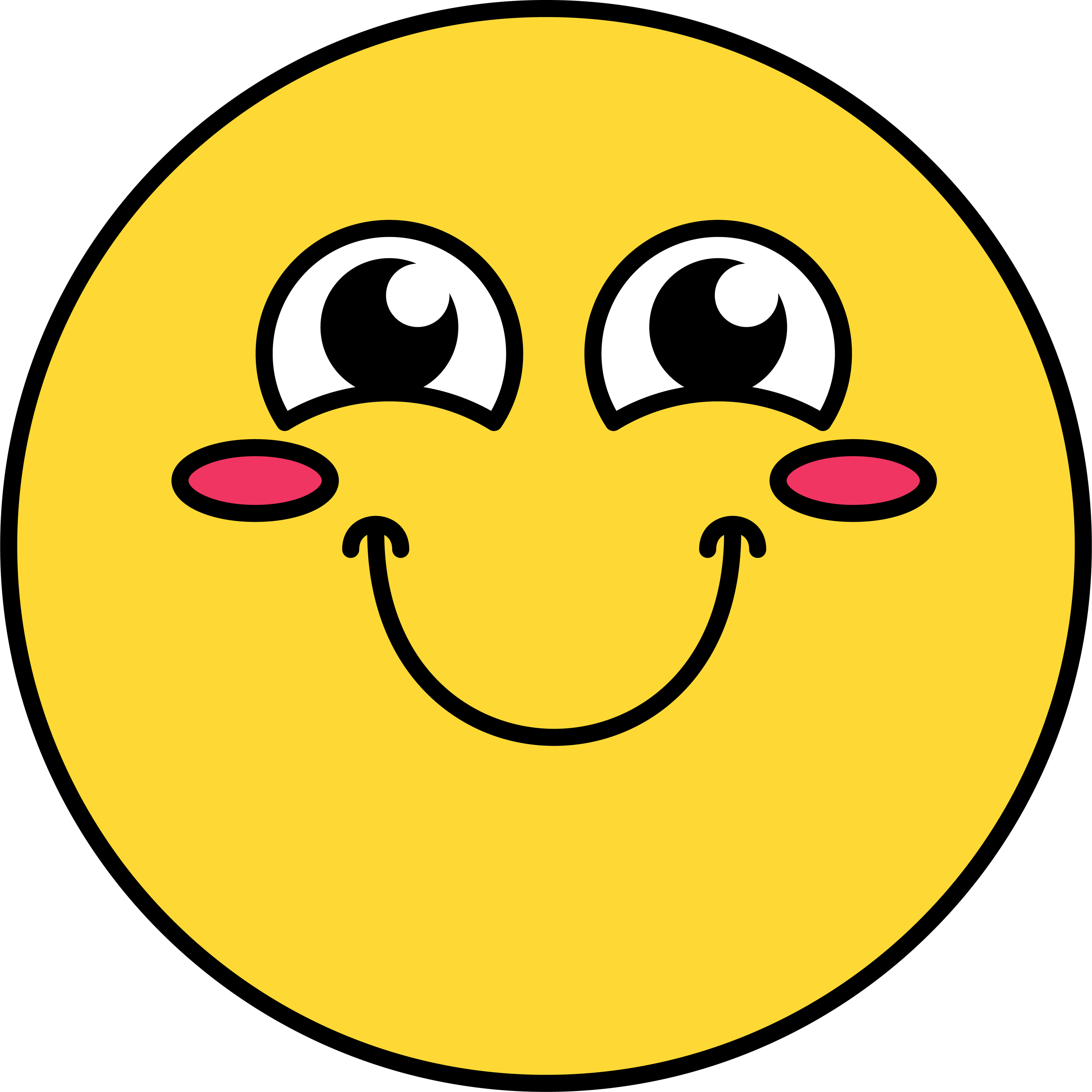 Detail Blozende Smiley Nomer 10