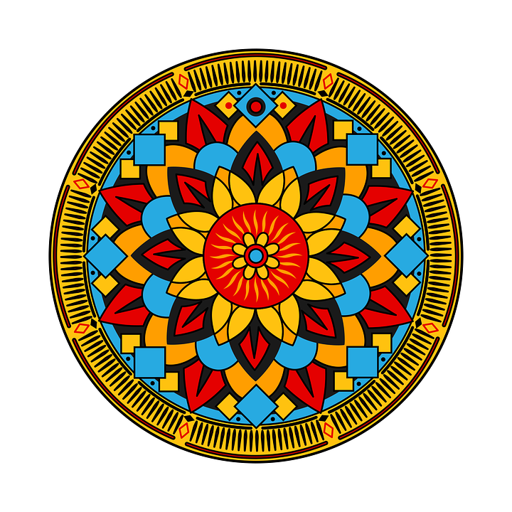 Detail Circle Pattern Vector Nomer 11