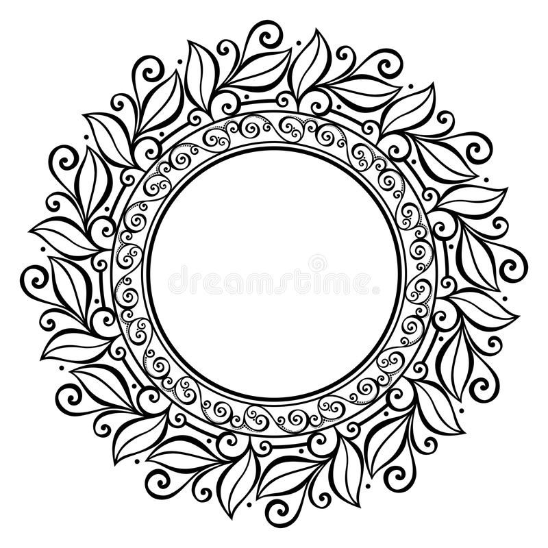Detail Circle Pattern Vector Nomer 6