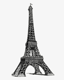 Detail Eiffel Tower Drawing Nomer 20