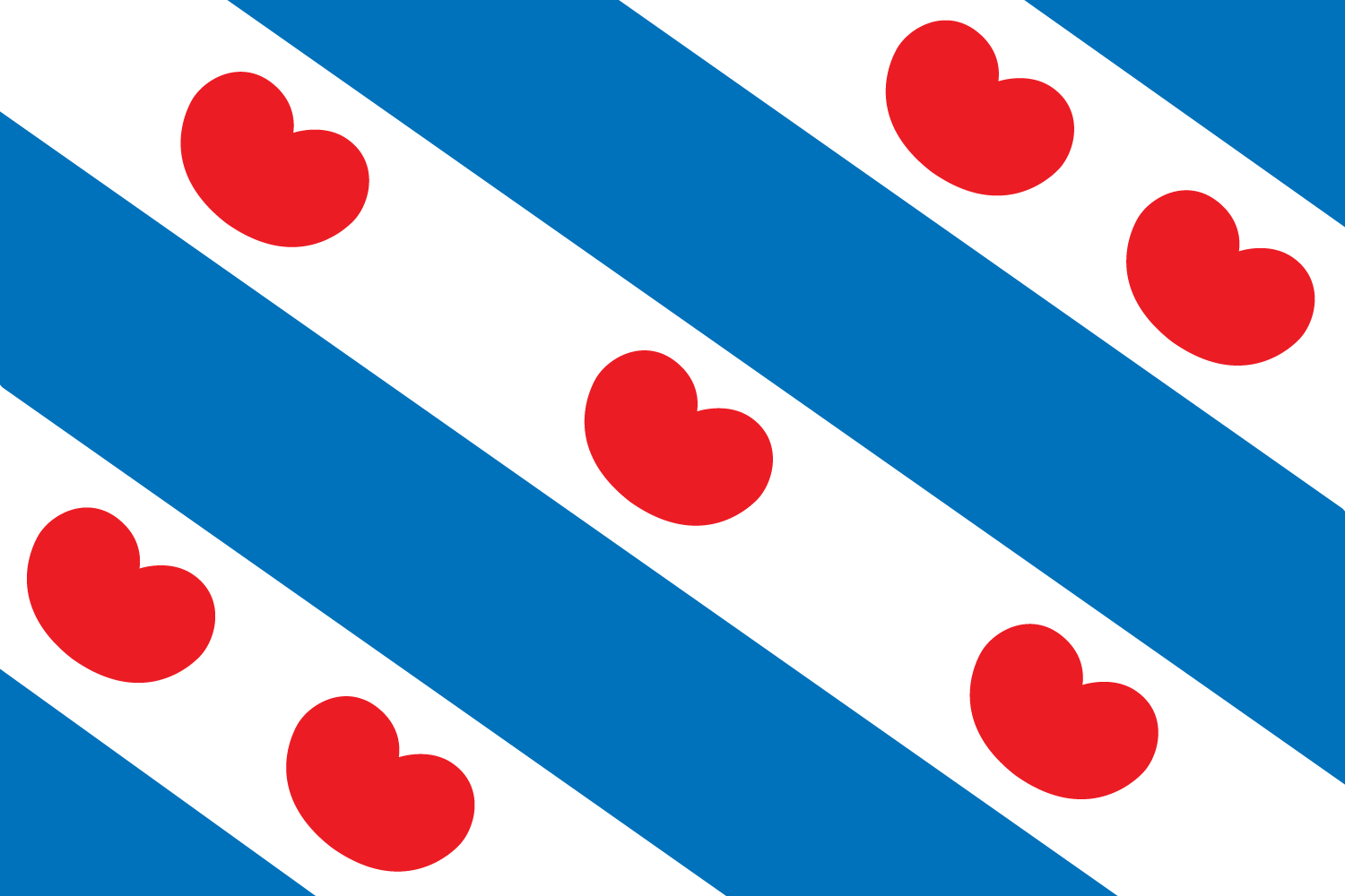 Detail Friesland Flagge Nomer 6
