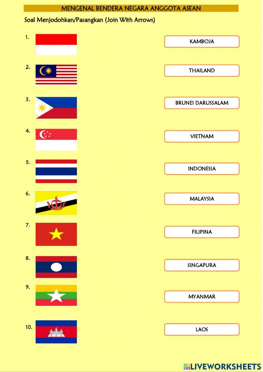 Detail Gambar Gambar Bendera Negara Asean Nomer 10