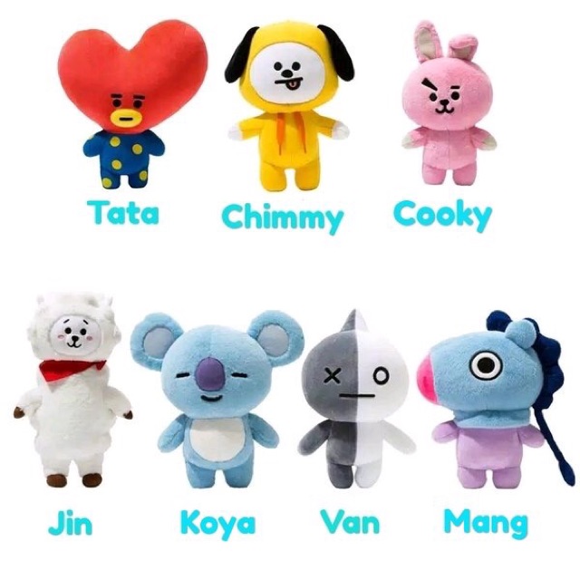 Detail Gambar Gambar Boneka Bts Nomer 16