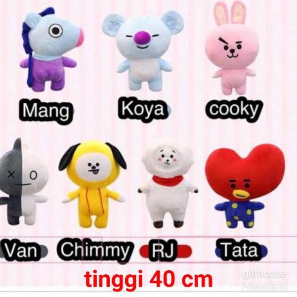 Detail Gambar Gambar Boneka Bts Nomer 24