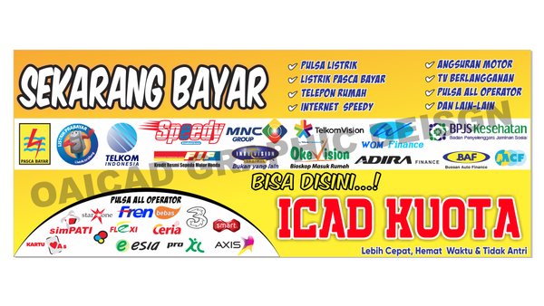 Detail Gambar Gambar Desain Banner Konter Nomer 26