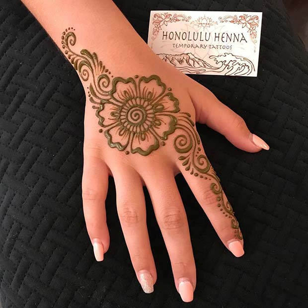 Detail Gambar Gambar Henna Simple Nomer 33