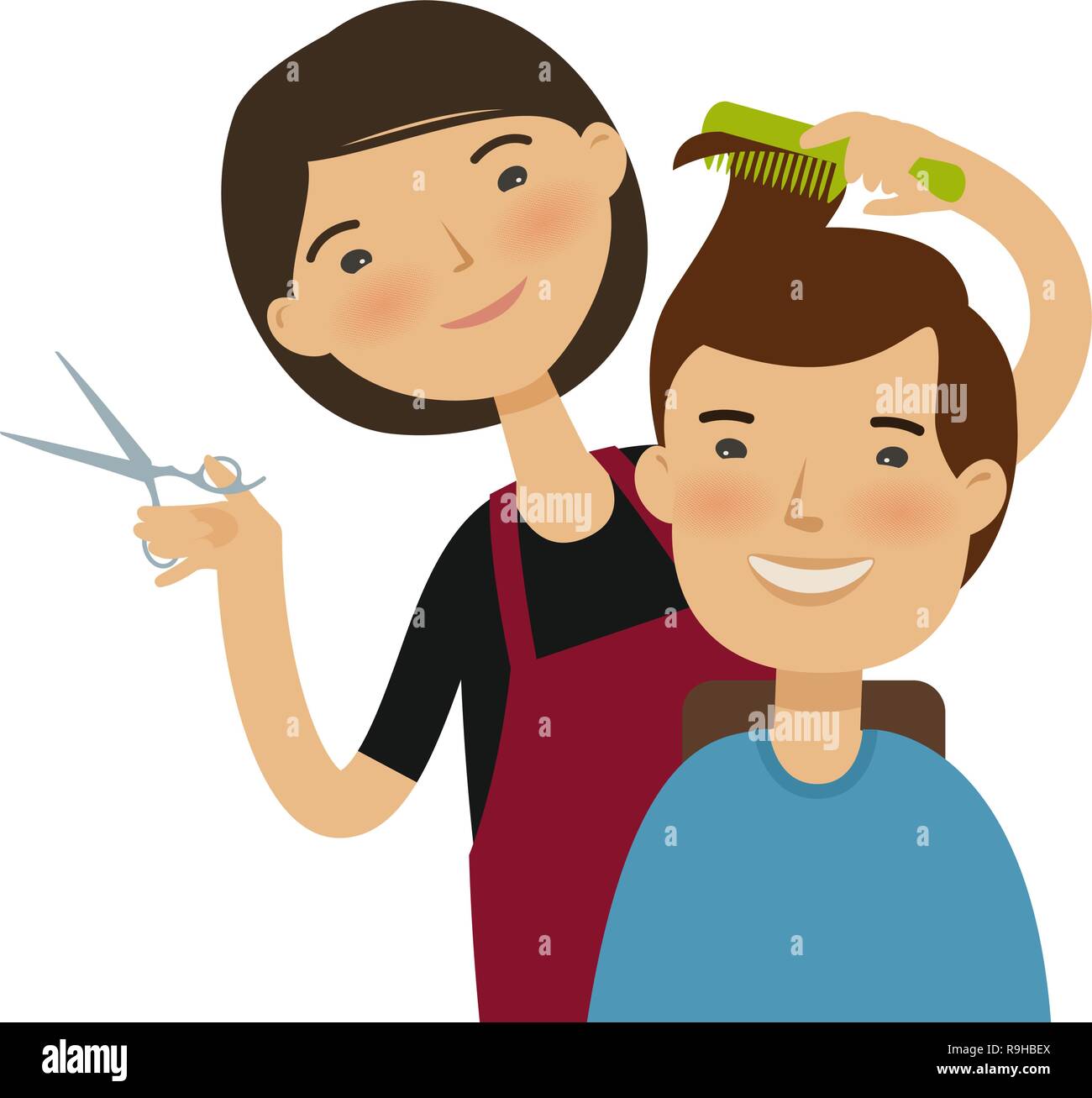 Detail Lustig Clipart Friseur Nomer 21