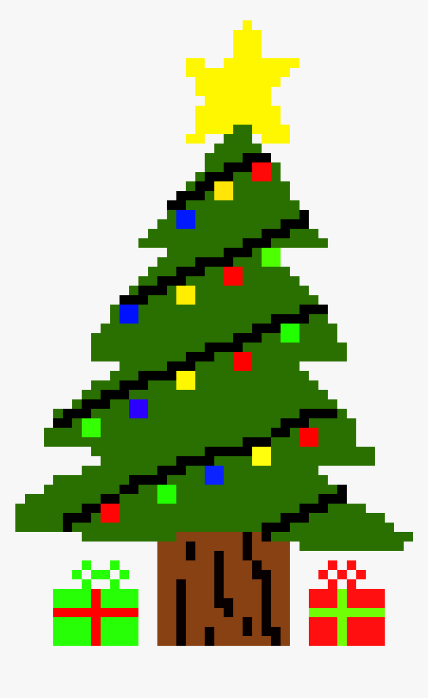 Detail Pixel Art Tree Nomer 15