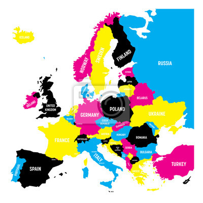 Detail Politische Landkarte Europa Nomer 5