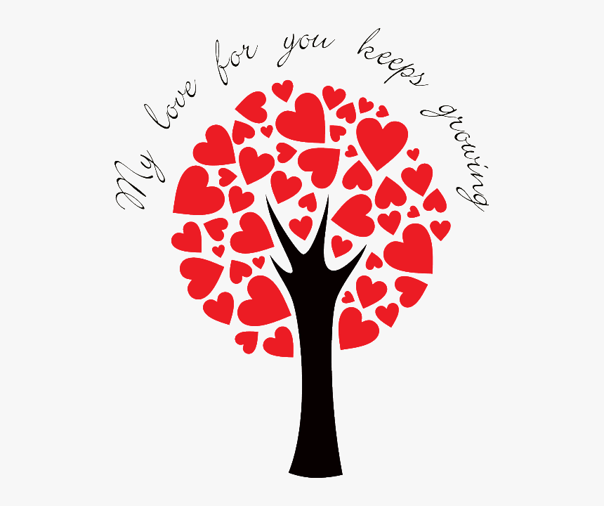 Detail Red Love Tree Nomer 7