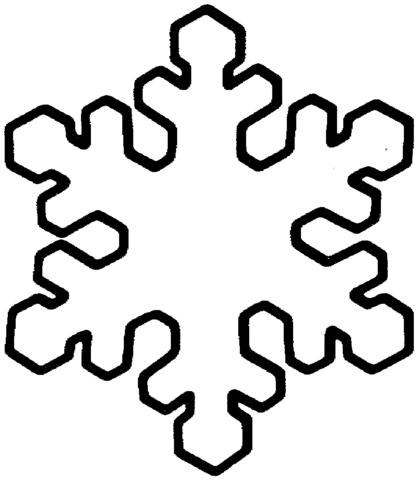 Detail Schneeflocke Einfach Nomer 22
