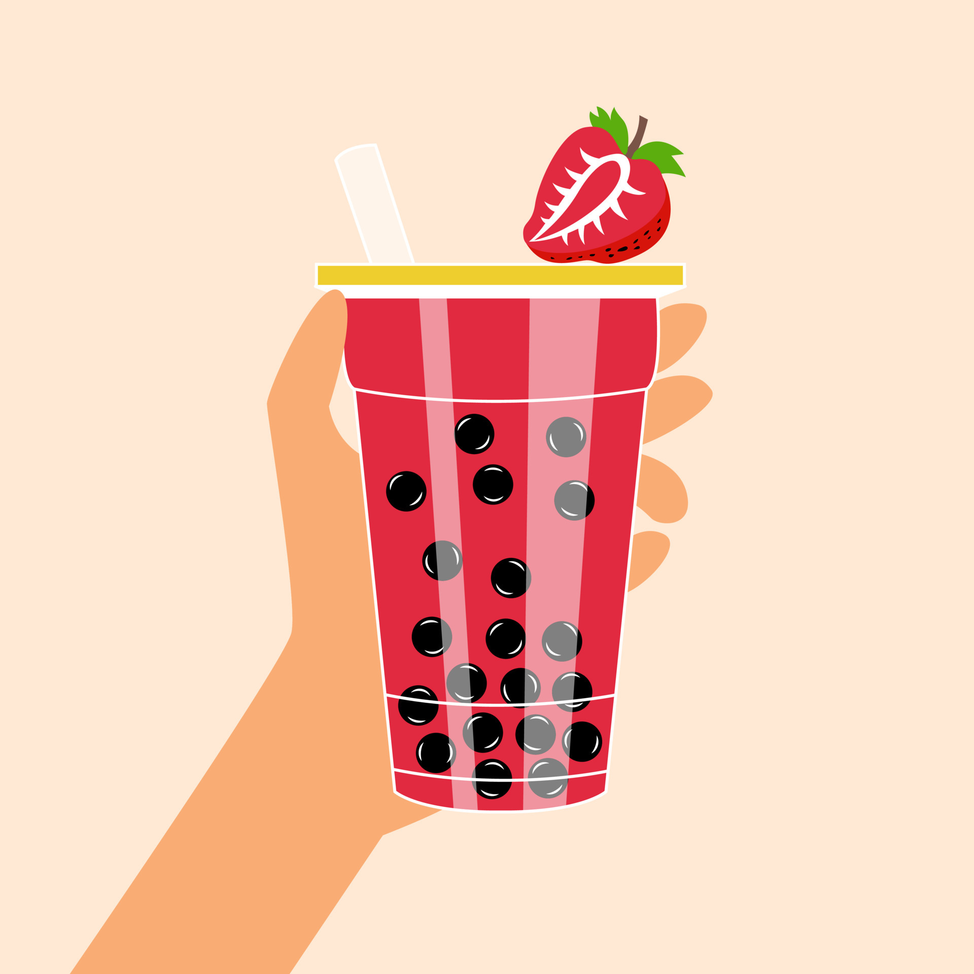 Detail Bubble Tea Smoothie Nomer 3