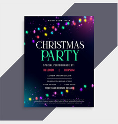 Detail Christmas Party Poster Design Nomer 10