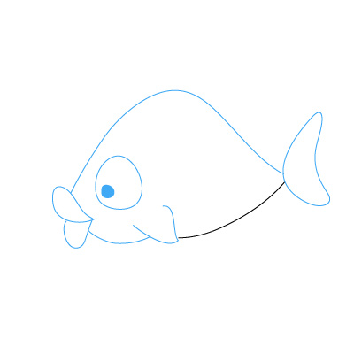 Detail Fisch Gemalt Einfach Nomer 4