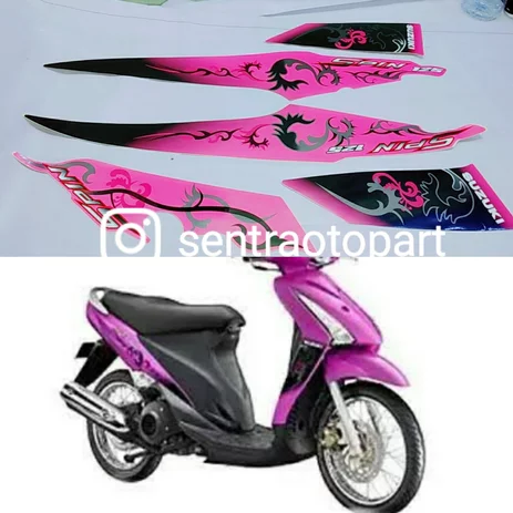 Detail Gambar Gambar Motro Warna Pink Ungu Stabilo Nomer 55