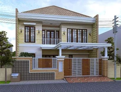 Detail Gambar Gambar Pagar Rumah Minimalis Nomer 5