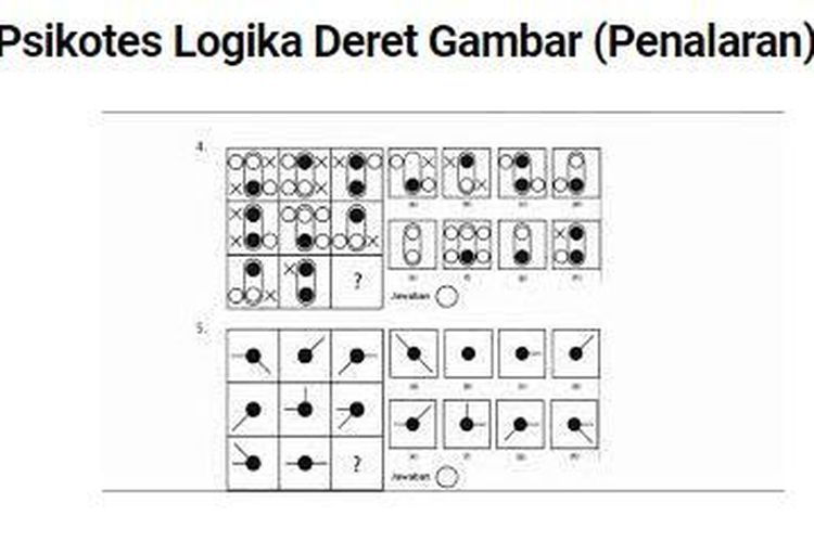 Detail Gambar Gambar Psikotes Nomer 10