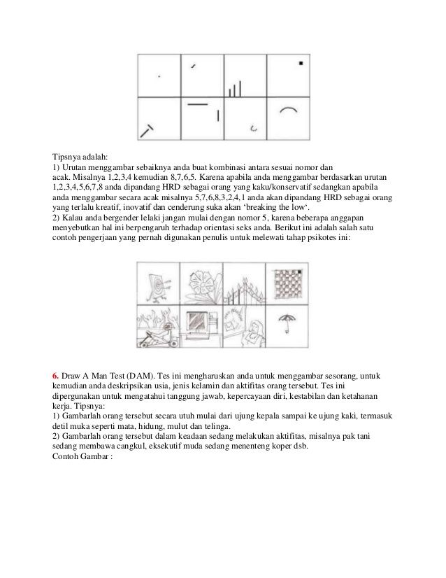 Detail Gambar Gambar Psikotes Nomer 38