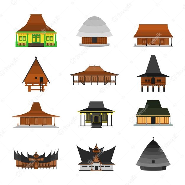 Detail Gambar Gambar Rumah Adat Di Indonesia Koleksi Nomer 7