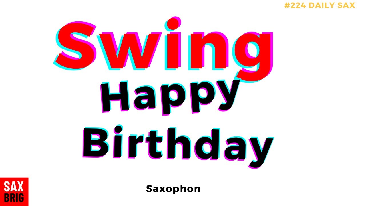Detail Noten Happy Birthday Altsaxophon Kostenlos Nomer 3