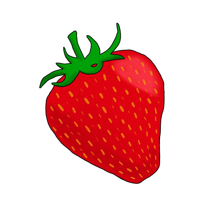 Detail Aesthetic Strawberry Drawing Nomer 13