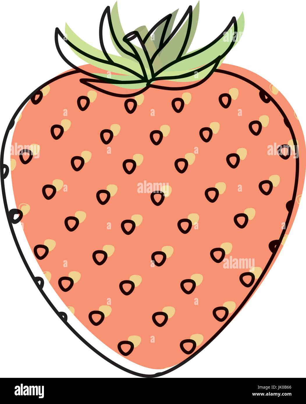 Detail Aesthetic Strawberry Drawing Nomer 17