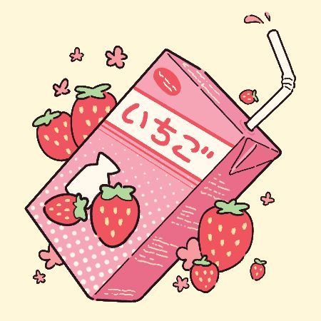 Detail Aesthetic Strawberry Drawing Nomer 2