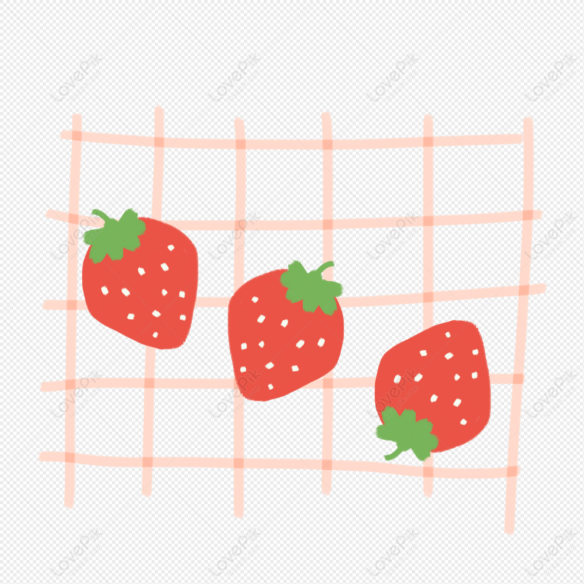 Detail Aesthetic Strawberry Drawing Nomer 20