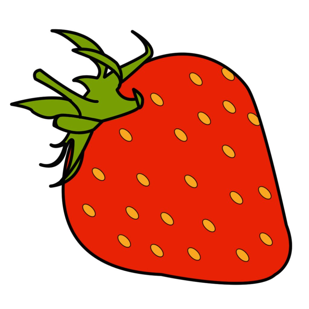 Detail Aesthetic Strawberry Drawing Nomer 24