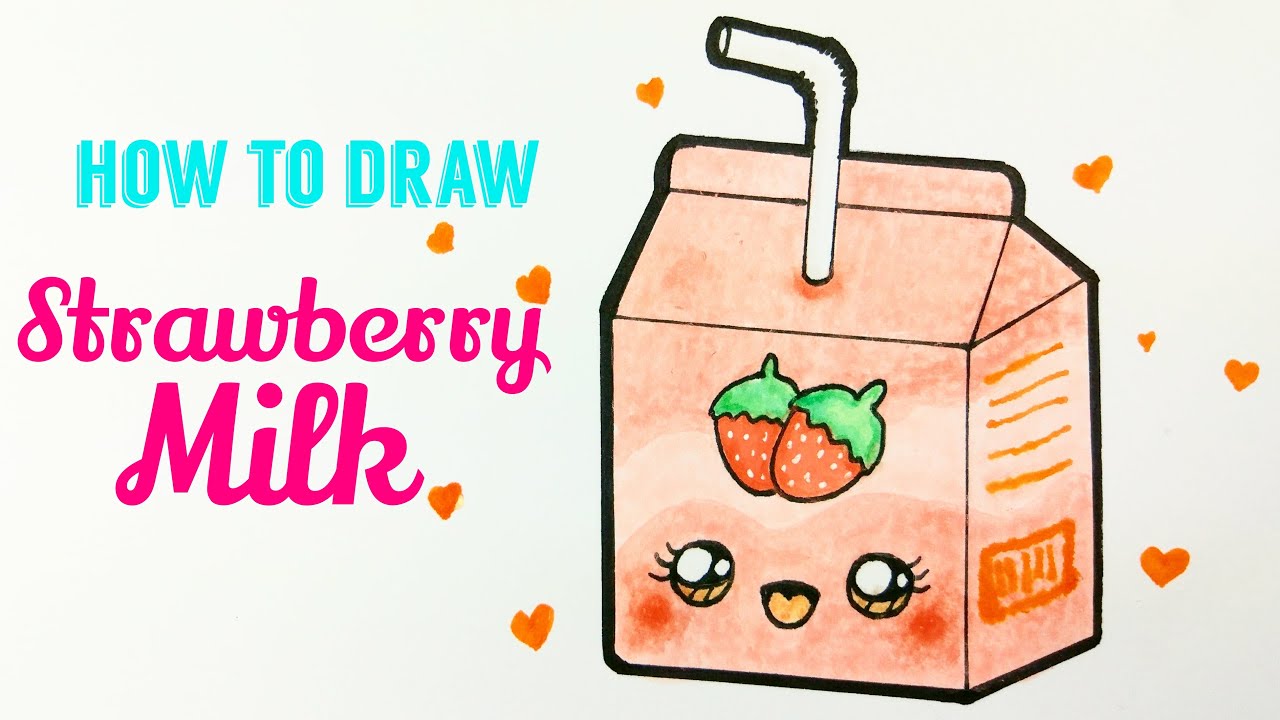 Detail Aesthetic Strawberry Drawing Nomer 8