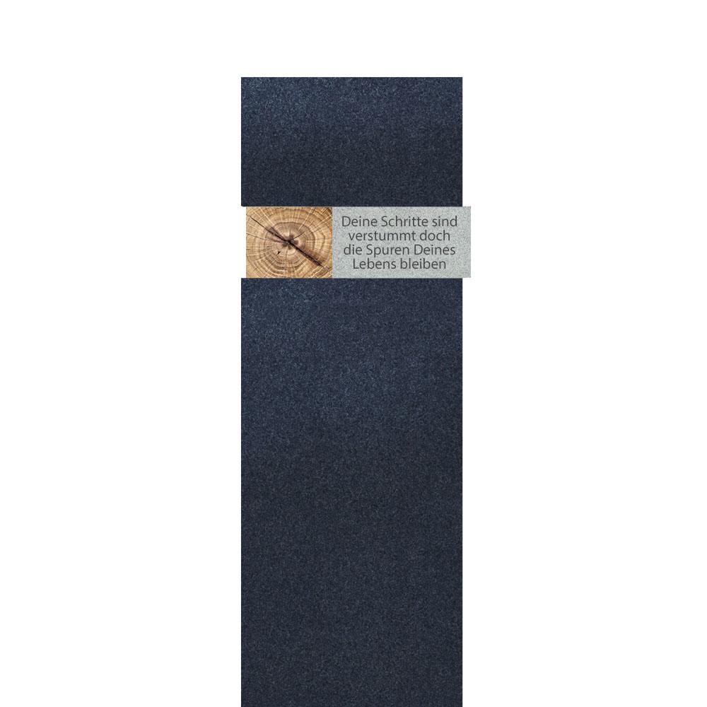 Detail Blauer Grabstein Nomer 16