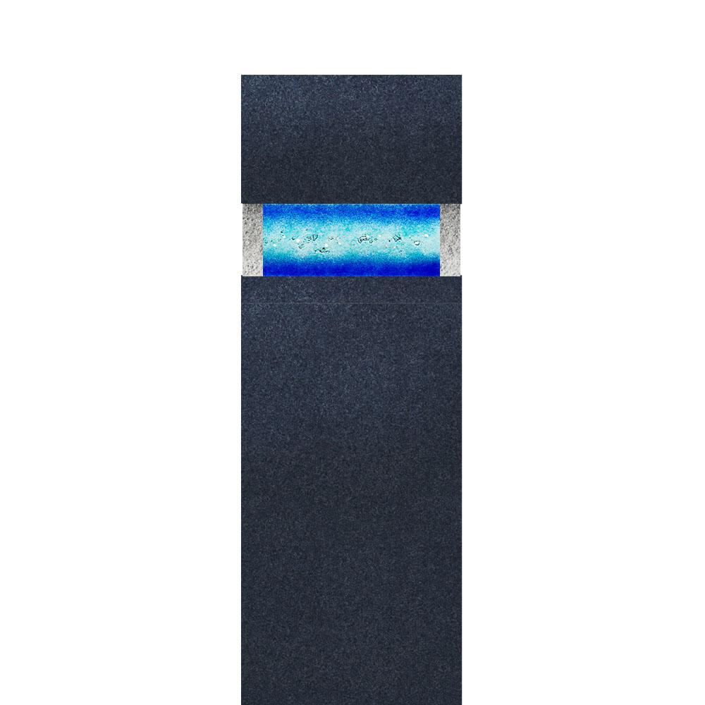 Detail Blauer Grabstein Nomer 5