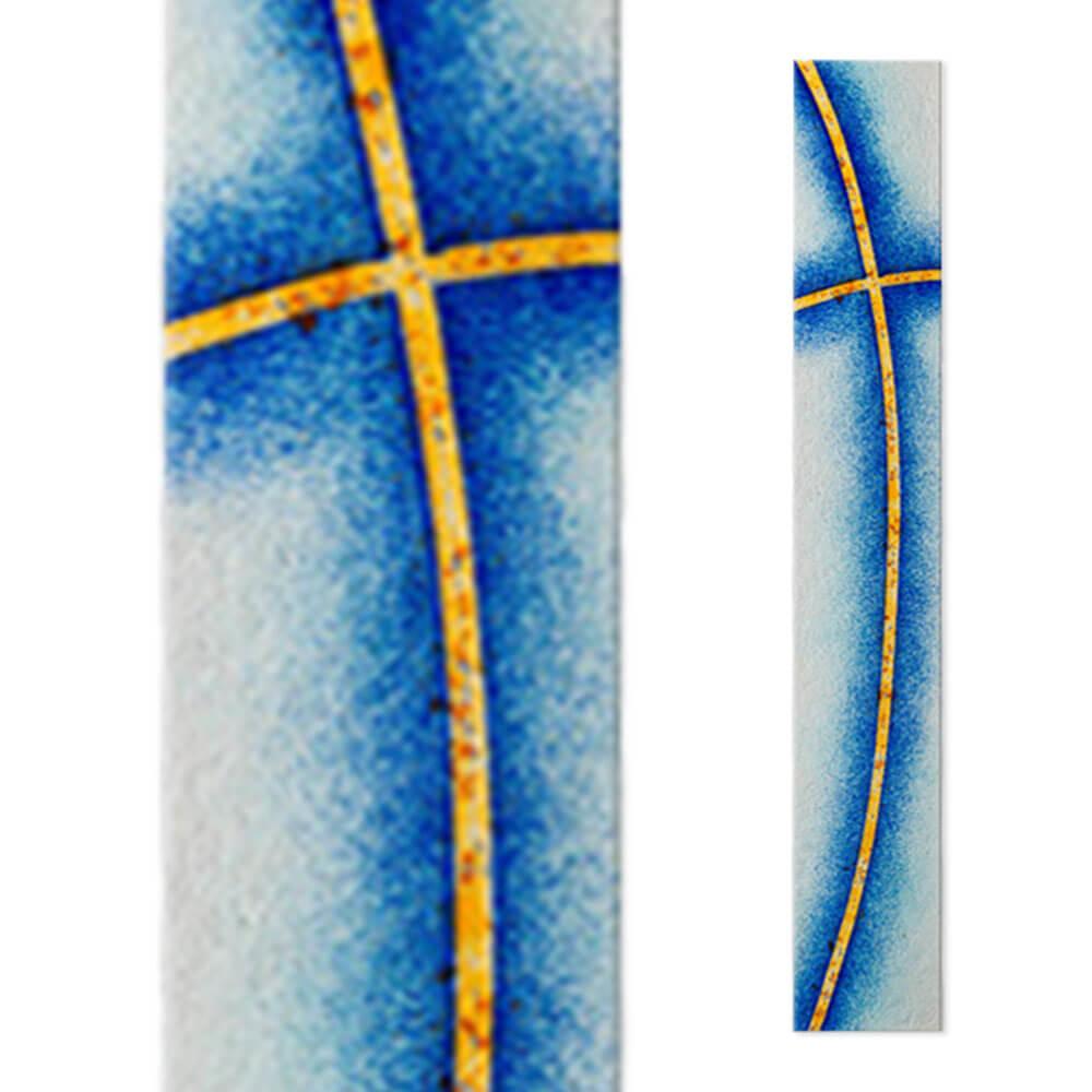 Detail Blauer Grabstein Nomer 6