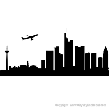 Detail Frankfurt Skyline Silhouette Nomer 7