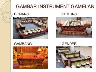 Detail Gambar Gamelan Jawa Dan Namanya Nomer 48