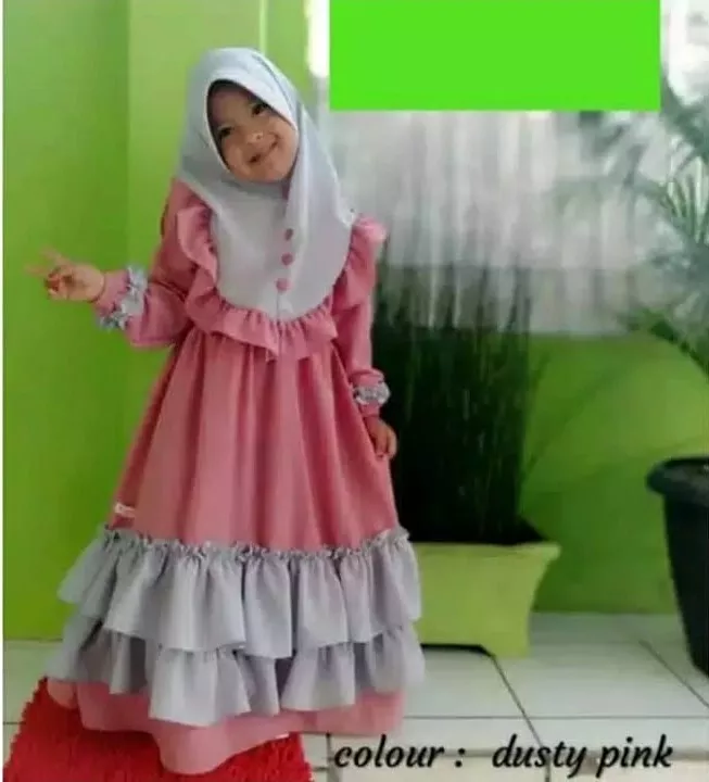 Detail Gambar Gamis Anak Terbaru Nomer 7