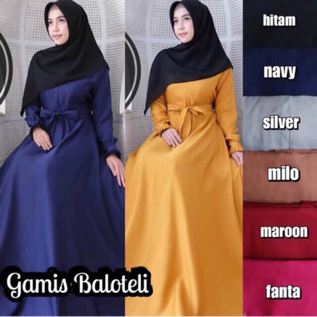 Detail Gambar Gamis Polos Nomer 35