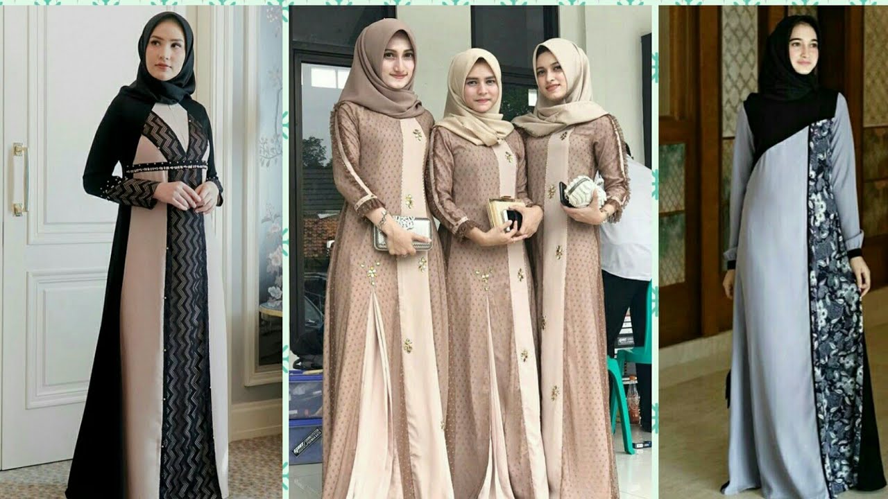 Detail Gambar Gamis Terbaru 2020 Nomer 43