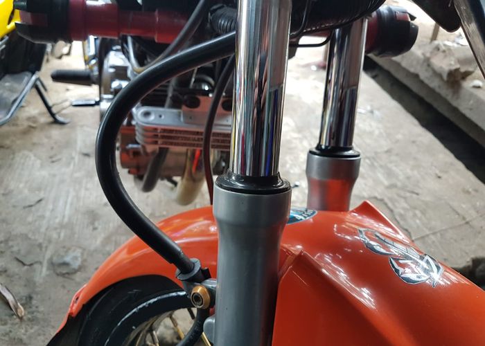 Detail Gambar Ganti Minyak Shok Vixion Nomer 22